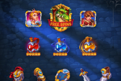 BRAVE KNIGHT | slot game art & animation